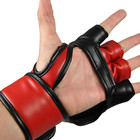 Martial Sports Ultimate Mma Combat Gloves For Grappling In Genuine Leather