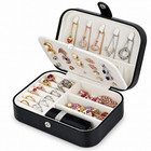 Travel Jewelry Organizer Cases With Double Layer