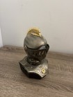 Vintage Medieval Knight Armor Helmet Am Metal Transistor Radio  Made In Japan 
