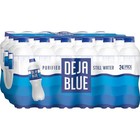 Deja Blue Purified Drinking Water  16 9 Fl Oz Bottles  24 Pack 