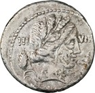 Roman Republic   L  Furius Cn f  Brocchus  ca  63 Bc  - Denarius - Ngc Vf