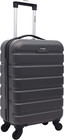 Wrangler Hardside Spinner Carry-on Luggage  Charcoal  22-inch