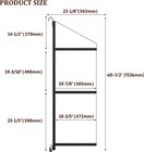 1 2 4 6 8pcs Cargo Shipping Container Shelving Shelf Brackets Universal Fitment
