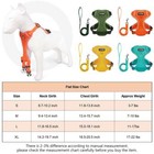 Dog Harness Adjustable Puppy Cat Harness Vest Pet Outdoor Walking Collar Leash