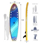 Aisunss New  Stand Up Paddle  Board Inflatable Sup Wakeboard Surfboard 10 6ft
