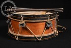 Early 1900s Rope-tension Snare Drum With Sticks