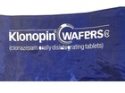 Klonopin Wafers Pharmaceutical Drug Rep Advertising Tote Bag Clonazepam Vintage
