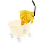 Side Press Wringer Replacement For Commercial Mop Bucket  26 And 33 Qt - Yellow