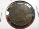 1822 Great Britain Farthing Copper Coin - Free S h Usa