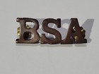 Rare Vintage Early Boy Scout Collar Insigna  Bsa Brass 