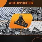 Tube Roll Bender Fit For Square Tubes Mild Steel Cooper And Aluminum