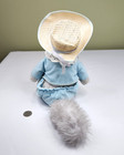 Vtg Eden Plush Beatrix Potter Tom Kitten 10  From Peter Rabbit Story Blue Outfit