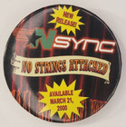 Vintage 2000 Nsync No Strings Attached Employee Promo Pinback Button