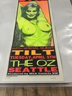 Frank Kozik Green Day Tilt Seattle Signed Numbered Poster  650 Wackyland Pacific