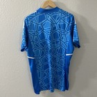 Adidas Sporting Kansas City Soccer Football Shirt Jersey Sz L - Light Blue