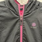 Girls Pink Platinum Windbreaker Lightweight Hooded Jacket Size 14 16