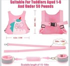 Accmor Toddler Leash With Anti Lost Wrist Link  Cute Unicorn Kids Harness Child 