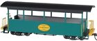 Bachmann 26005 H  Lee Riley - Green W  Black Roof - Excursion Car  on30  New