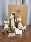 Willow Tree Nativity Hand-painted Nativity Figures  6-piece Set Code 26005
