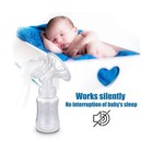 Manual Breast Pump  Adjustable Suction Silicone Hand Pump Breastfeeding  Smal   