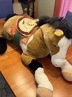 Rare Animal Alley Plush Brown Pony Horse - Jumbo Large Xl 55  Euc