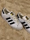 Adidas Originals Classic Superstar  white black  Sz 7
