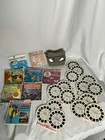 Vintage Gaf View Master 3d Viewer   33 Reels  Works  Disney  Capt America  Etc