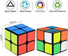 2 Pack Of Classic Magic Cube  2x2 Smart Speed Cube Educational Game Brain Teaser