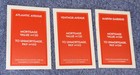 2013 Hasbro Monopoly Replacement Piece 3 Yellow Property Cards