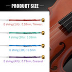 8 Pieces Violin Strings Universal Full Set  g-d-a-e  4 4 Violin Universal Steel 