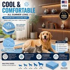 Dog Cooling Mat Pet Bed Summer Ice Pad Washable Cool Blanket For Large Dogs Cats