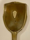 Vtg 1950-60  Dresser Vanity 12  Gold    Brass Plated Mirror  Art Deco  Usa
