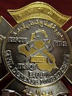 Iraq- Iraqi Civil Defense Directorate Fire-rescue-eod Metal Badge