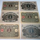   about Uncirculated   100  Authentic 1920 German 1 Mark  100 Year Old Banknote