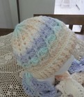 Handmade Crochet Hat   Scarf Set One Size New