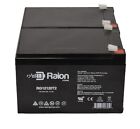 Raion 2 Pack 12v 12ah Replacement Battery For Apc Smart-ups 1000 Sua1000  Bp1001