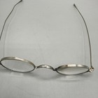 Antique Civil War Era Oval Eyeglasses Reading Spectacles   Case
