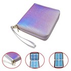 120 Slots Nail Stamping Plate Holder Case Laser Style Rectangular Manicure A