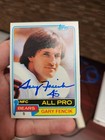 Gary Fencik 1981 Topps Signed Autographed Card  40 Chicago Bears  1985 Sb Champ 