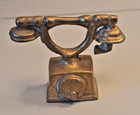 Brass Antique Telephone  Paperweight  Miniature Decorative Vintage 