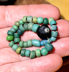 Ancient Glass Excavated Djenne Dig Beads Mali African Trade Circa 1000 Years Old