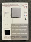 2002 Topps Ten John Burkett Game Used Worn Jersey Relic Card