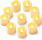 Fake Electric Tea Lights For Weddings And Holidays Set Of 12