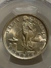1920 P Us Philippines Silver 50 Centavos Pcgs Ms63 Only 420k Minted