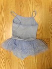 Dance Dance Leotard Dress Tutu Lt Blue Sparkle Medium Child Ballet Tap