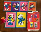 Vintage Smurf Sewing Cards Yarn Craft Peyo 1983 Colorforms Toy Smurf   Smurfette