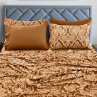 6 Piece Bed Sheets Set Luxury Microfiber Ultra Soft Deep Pocket Bedding Sets