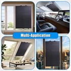 2x Retractable Windshield Sun Shade For Car Auto Sunshade With Suction Cups