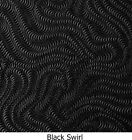 Swirl Black Jewelry Gift Boxes Cotton Filled Gift Craft Packaging Jewelry Boxes