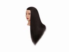 Mannequin Head Hair Style Hairdresser Training Clamp Stand Cosmetology Wig Doll